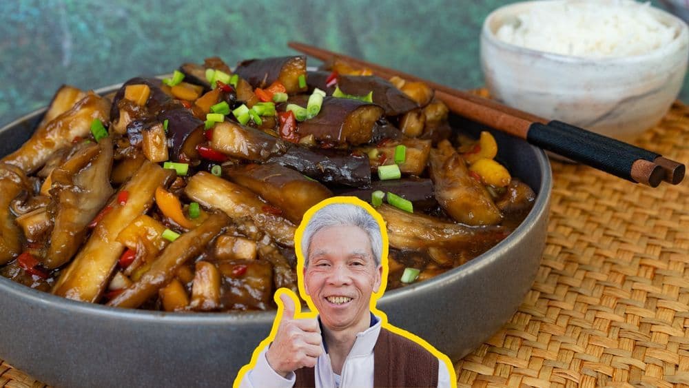 Eggplant with Garlic Sauce (魚香茄子) — Daddy Lau